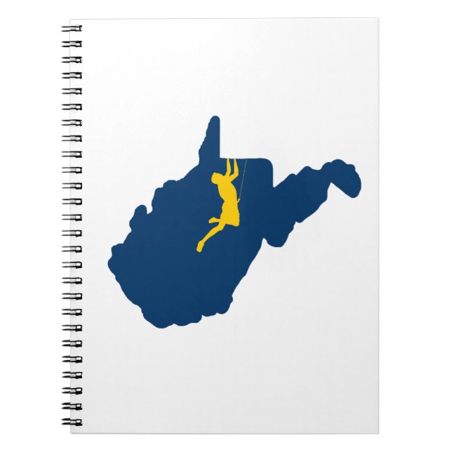 Cuaderno Escalada de Virginia Occidental (Frente)
