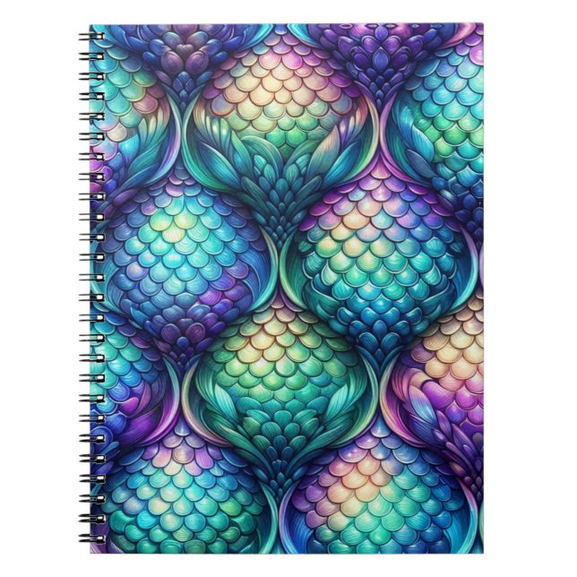 Cuaderno Escalas acuáticas coloridas/irrisorias (Frente)