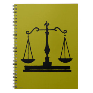 Cuaderno Escalas de la justicia