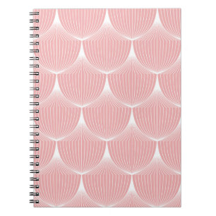 Cuaderno Escalas lineales de los años 20: Patrón elegante