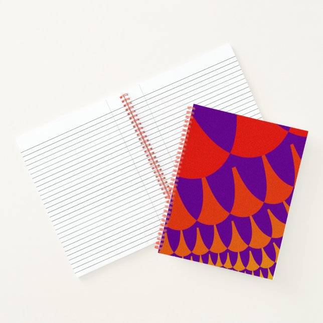 Cuaderno Escalas rojas y Naranjas (Interior)