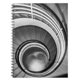 Cuaderno Escalera circular BW