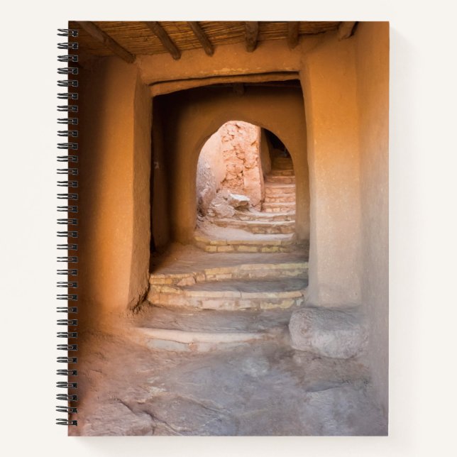 Cuaderno Escalera de tierra áspera (Anverso)