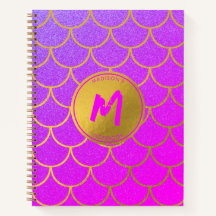 Escamas de Sirena Doradas Brillo Rosa Purpura Mono