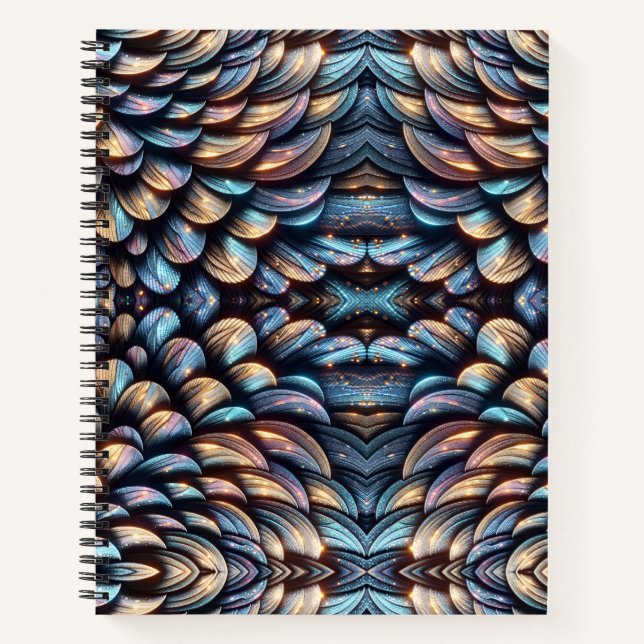 Cuaderno Escamas Deslumbrantes (Anverso)