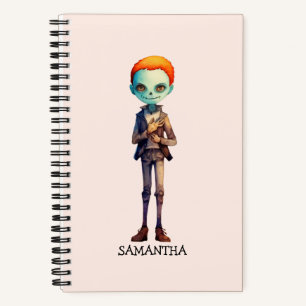 Cuaderno Escandaloso pero lindo niño zombi - Adorable Macab