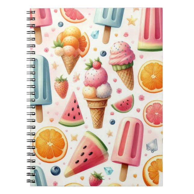 Cuaderno Escapada dulce de verano (Frente)