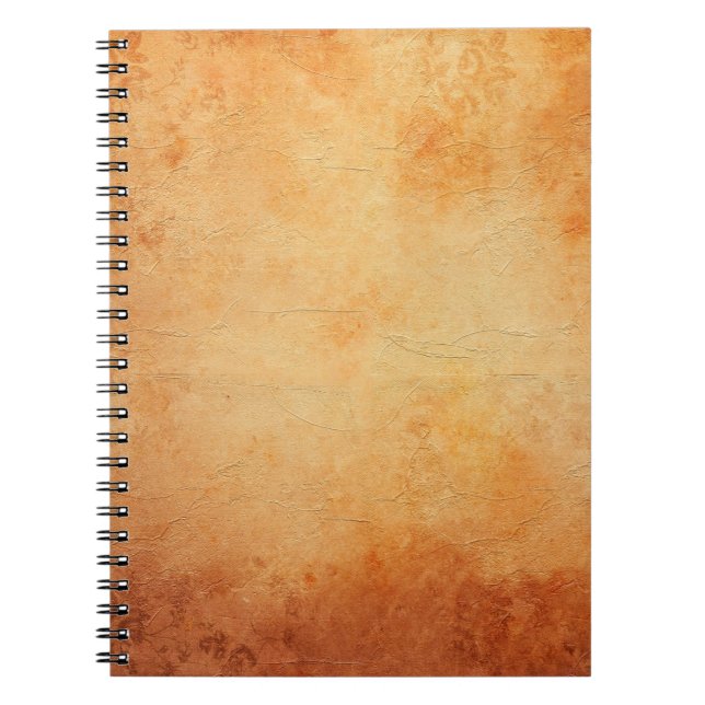 Cuaderno Escapado de fondo de textura (Frente)