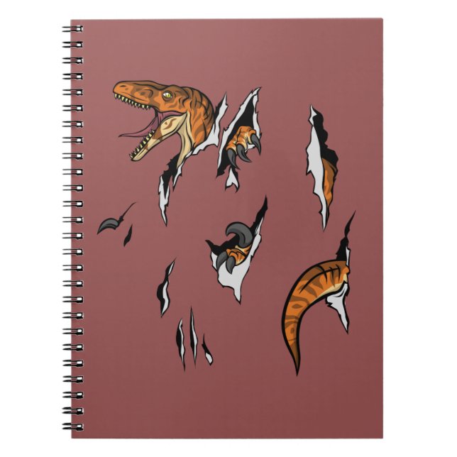 Cuaderno Escape de Velociraptor (Frente)
