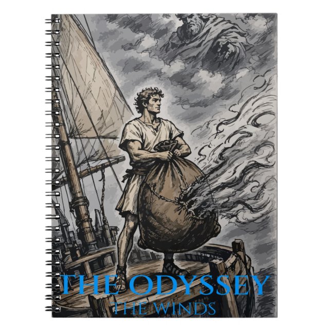 Cuaderno Escaping the Bag of Winds (Frente)