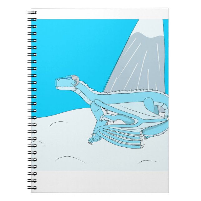 Cuaderno Escarcha del dragón de hielo (Frente)