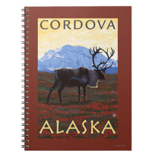 Cuaderno Escena caribú - Córdova, Alaska