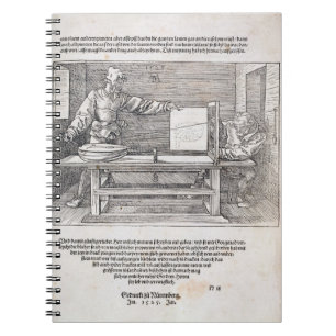 Cuaderno Escena curso de Durer del "en el arte del dibujo",