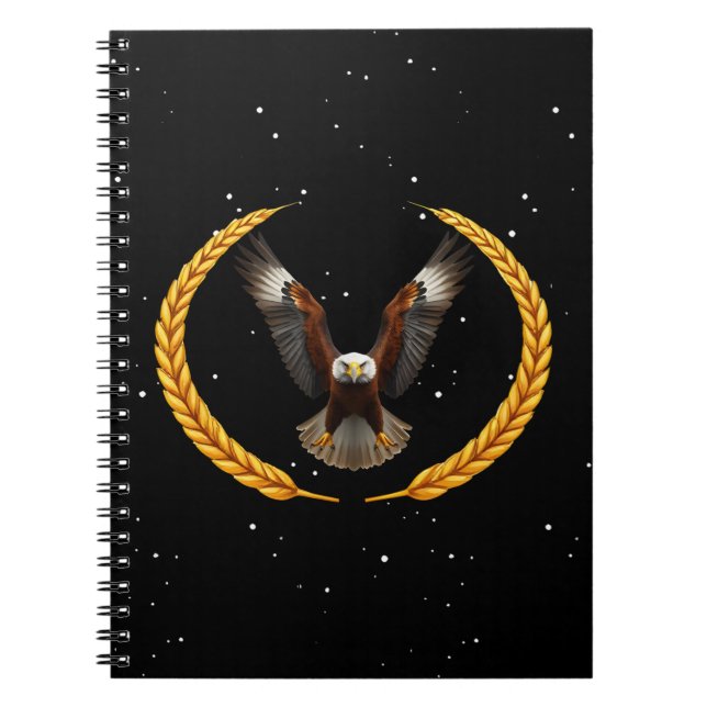 Cuaderno Escena de la libertad en Estados Unidos | Águila P (Frente)