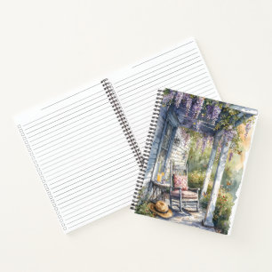 Cuaderno Escena de la silla Roca de Puch Wisteria