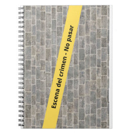Cuaderno Escena del crimen