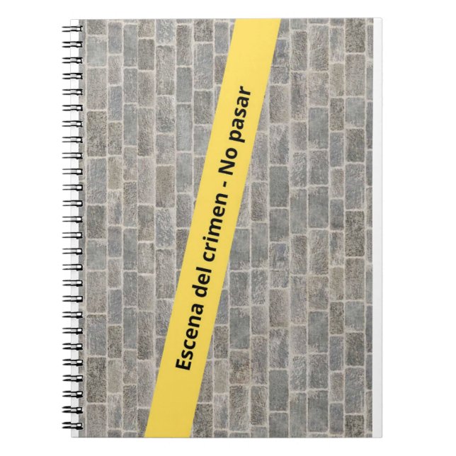 Cuaderno Escena del crimen (Frente)