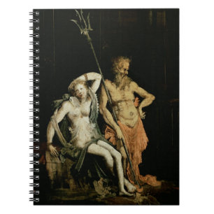 Cuaderno Escena del infierno: detalle que muestra Hades y