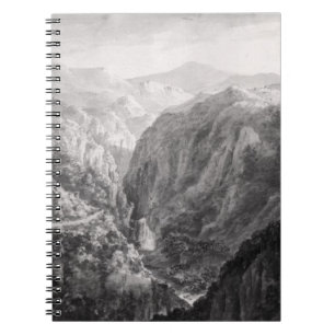Cuaderno Escena del mesón en el puente del diablo con la