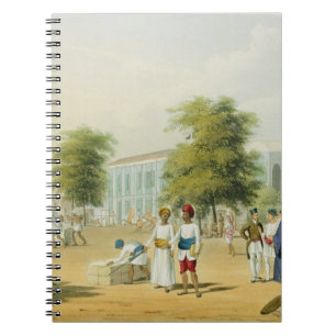 Cuaderno Escena en Bombay, del volumen I de 'paisaje, traje