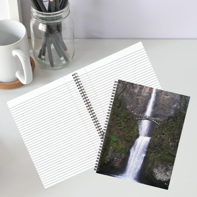 Cuaderno Escenario de las cataratas Multnomah (In Situ)