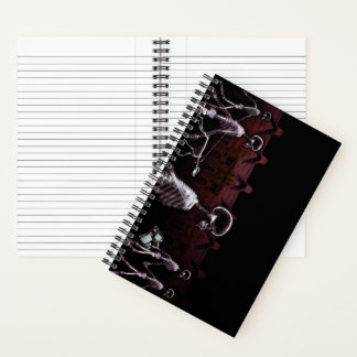 Cuaderno Escenario original de la ciudad del esqueleto de r