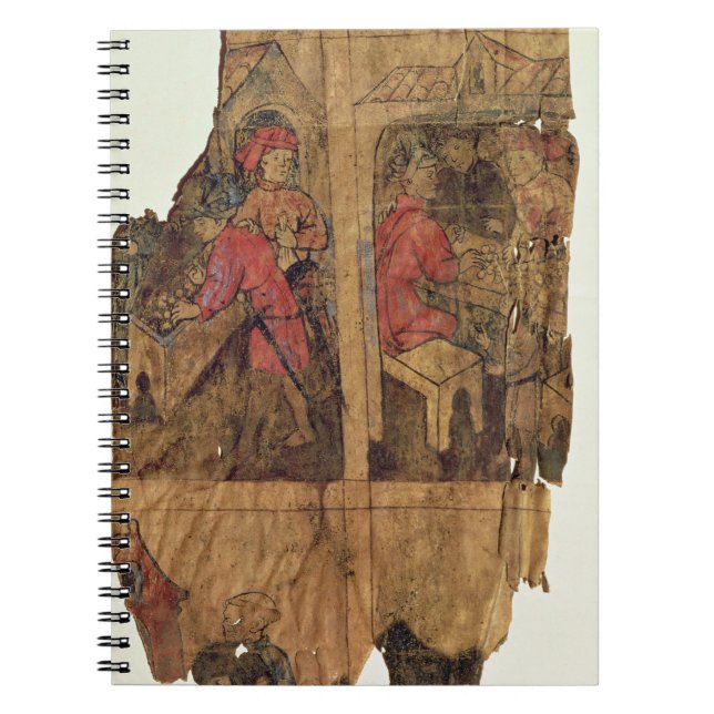 Cuaderno Escenas de las transacciones bancarias, página de (Frente)