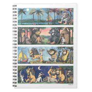 Cuaderno Escenas de Where The Wild Things Are