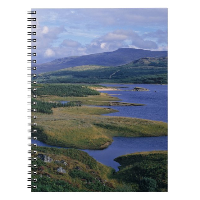 Cuaderno Escocia, Highland, Wester Ross, Loch Garry. Un (Frente)