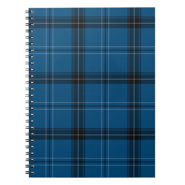 Cuaderno Escocia Ramsay Blue Tartán (Frente)