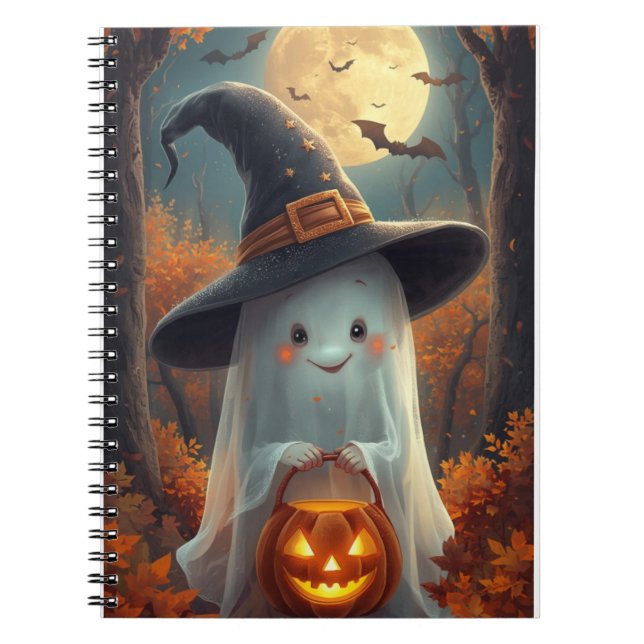 Cuaderno escolar de Halloween – Regreso espeluznan (Frente)