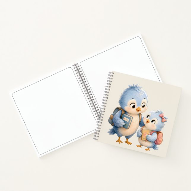 Cuaderno Escolar Hermano Pájaro (Interior)
