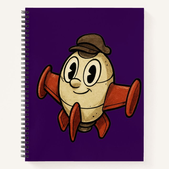 Cuaderno Escolar para Niños – Diseño Divertido par (Anverso)