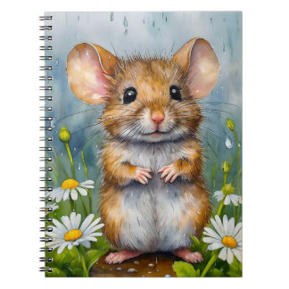 Cuaderno Escolar Ratón y Margaritas