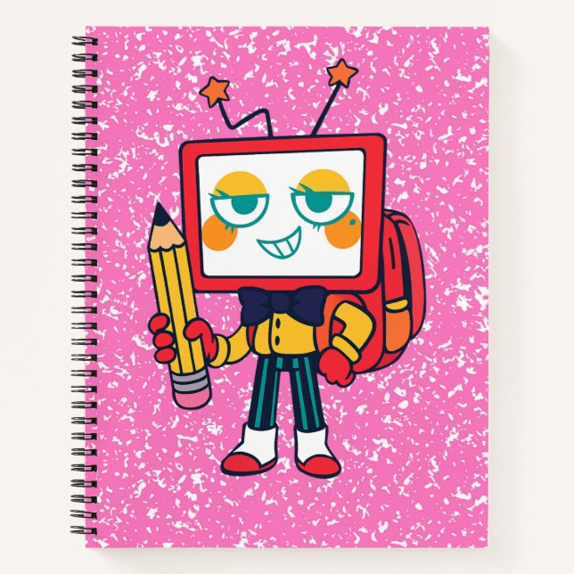 Cuaderno Escolar VEE de Dandy's World (Anverso)