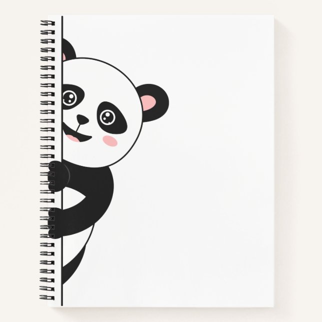Cuaderno Escondida panda (Anverso)