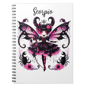 Cuaderno Escorpio Astrología Zodiacal Signo Zodiacal Escorp