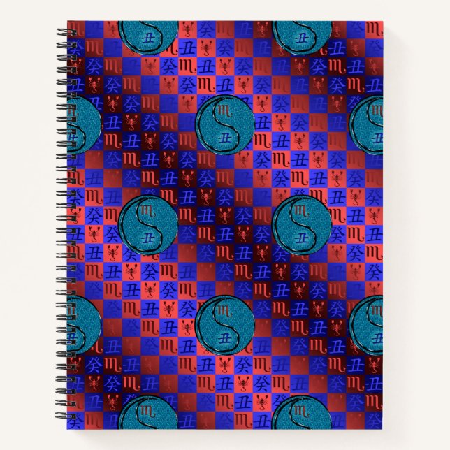 Cuaderno Escorpio & Buey de Agua (Anverso)