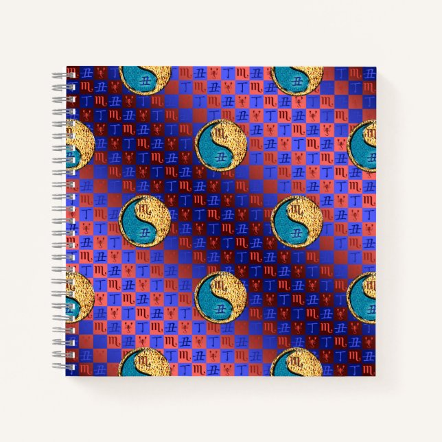 Cuaderno Escorpio & Buey de Fuego (Anverso)