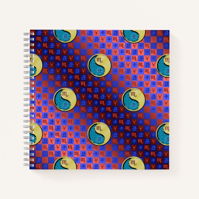 Cuaderno Escorpio & Buey de Metal (Anverso)