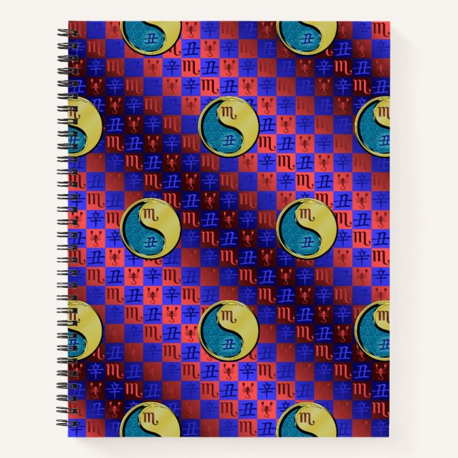 Cuaderno Escorpio & Buey de Metal (Anverso)