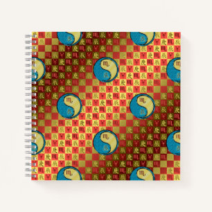 Cuaderno Escorpio & Dragón de Metal