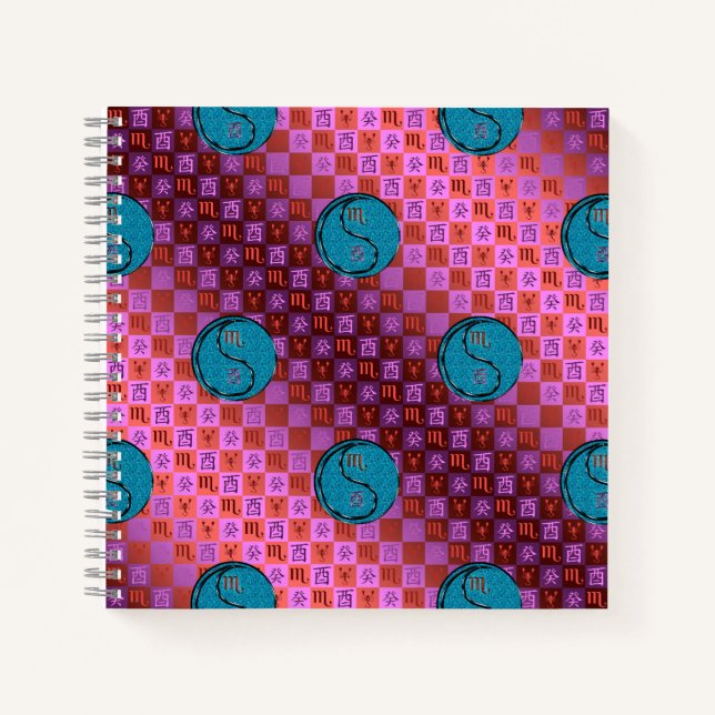 Cuaderno Escorpio & Gallo de Agua (Anverso)