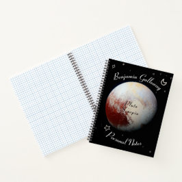 Cuaderno Escorpio Monograma Tipografía Plutón Zodiaco Cosmi