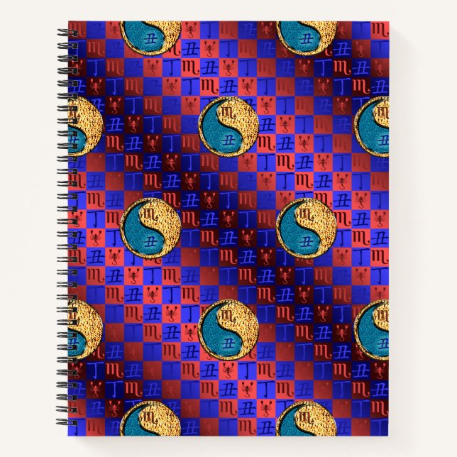Cuaderno Escorpio y Buey de Fuego (Anverso)