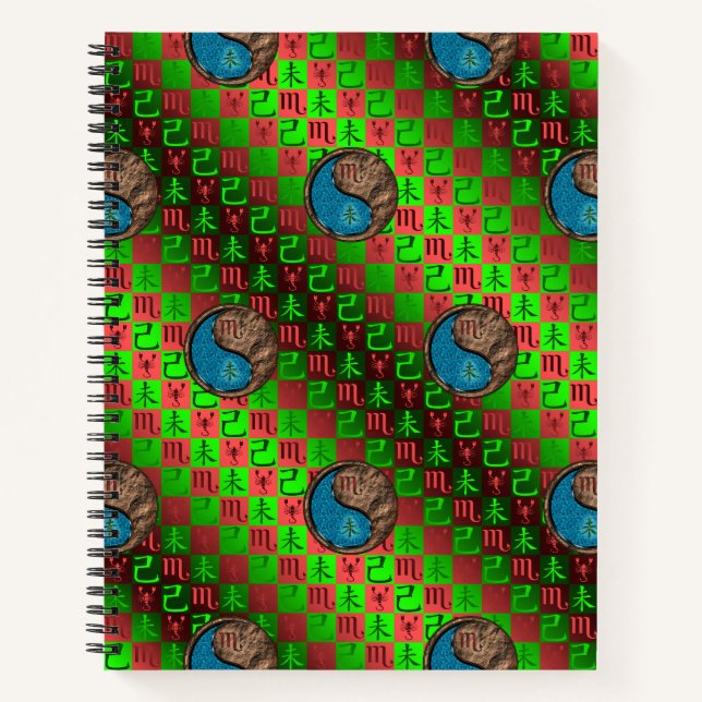 Cuaderno Escorpio y Cabra Terrestre (Anverso)