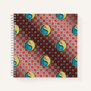 Cuaderno Escorpio y Conejo de Metal