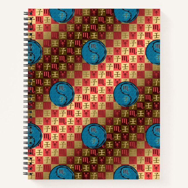 Cuaderno Escorpio y Rata de Agua (Anverso)