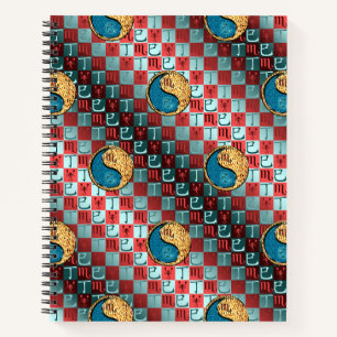 Cuaderno Escorpio y Serpiente de Fuego