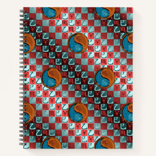 Cuaderno Escorpio y Serpiente de Madera